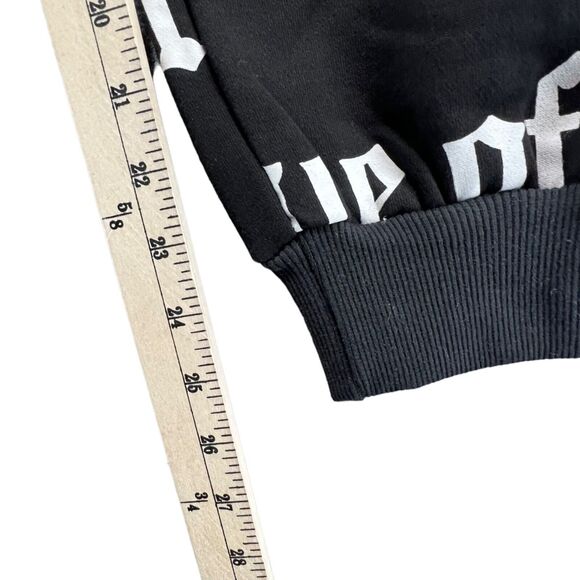 Absence Of Colour Pants Womens XS Roma Jogger Sweatpants Spellout Streetwear NEW - Picture 10 of 13